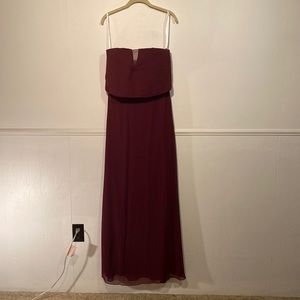 Khloe Jaymes Wine Size 10 Prom Dress
